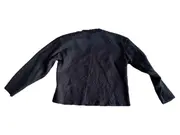 Vorschaubild 2 von Damen Pullover Langarm Schwarz Cropped Basic Gr. S