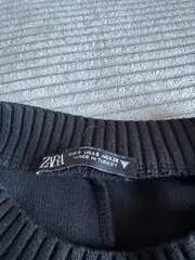 Vorschaubild 3 von Damen Pullover Langarm Schwarz Cropped Basic Gr. S