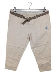Vorschaubild 1 von Herren Stoffhose Chino Gr. 46 Beige mit Gürtel Polo Team
