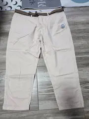 Vorschaubild 2 von Herren Stoffhose Chino Gr. 46 Beige mit Gürtel Polo Team