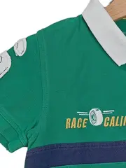 Vorschaubild 4 von Kinder Poloshirt Gr. 116/122 Grün Sportlich