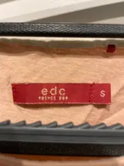 Vorschaubild 2 von EDC Damen T-Shirt Rosa Sommer Print Gr. S Baumwolle Casual