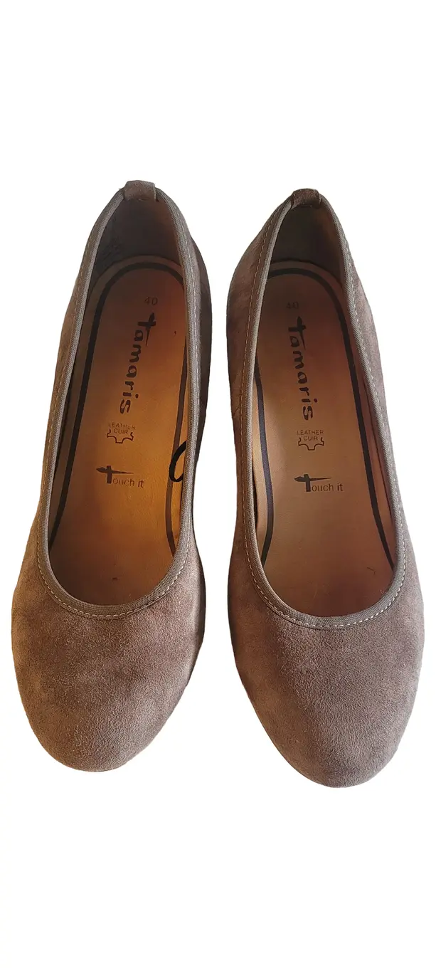 TAMARIS Ballerinas Damen Schuhe 40 Braun Klassisch