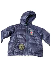 Vorschaubild 1 von Steppjacke Kinder Blau Gr. 104 Kapuze Freizeit