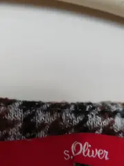 Vorschaubild 3 von Damen Langarmshirt Kariert Hahnentritt Gr. 44/XXL Braun Beige