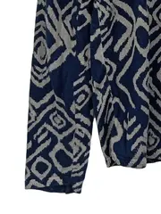 Vorschaubild 4 von Damen Strickjacke XL Mehrfarbig Geometrisches Muster V-Ausschnitt