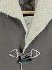 Vorschaubild 2 von Kinder Fellweste Gr. 128 Grau Kunstpelz Freizeit Casual