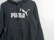 Vorschaubild 2 von Damen Kapuzenpullover Hoodie Baumwolle Grau Sportlich Gr. L 40