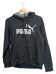 Vorschaubild 1 von Damen Kapuzenpullover Hoodie Baumwolle Grau Sportlich Gr. L 40