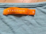 Vorschaubild 6 von Damen Strickjacke Gr. 36/S Türkis Casual mit Spitze 3/4-Arm