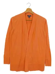 Vorschaubild 1 von Damen Strickjacke Orange Gr. 36/S Casual