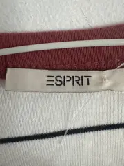 Vorschaubild 4 von Damen Langarmshirt Gestreift Weiß Schwarz Gr. L Casual