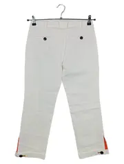 Vorschaubild 2 von Damen Stoffhose Gr. N2 (36/S) Weiß Klassisch Elegant