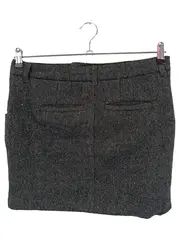 Vorschaubild 2 von Damen Minirock 38/M Grau Wolle Casual Rock