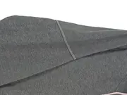 Vorschaubild 3 von Damen Sweatjacke Grau Gr. 40/L Casual Baumwolle Reißverschluss