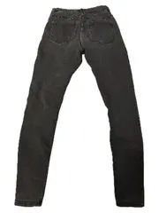 Vorschaubild 2 von Damen Slim Fit Jeans Grau W27 36 S Stretch Skinny