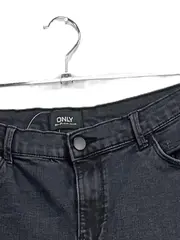 Vorschaubild 4 von Damen Slim Fit Jeans Grau W27 36 S Stretch Skinny