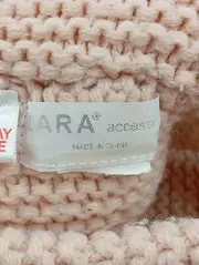 Vorschaubild 2 von Damen Oversize Schal Rosa Strick Modern Casual Polyacryl Loop