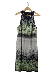 Vorschaubild 1 von Damen Kleid Gr. 40 Animal-Print Mehrfarbig Trägerkleid Sommer