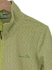 Vorschaubild 2 von Damen Fleecejacke Gr. 42 XL Grün Outdoor Jacke