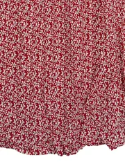 Vorschaubild 4 von Damen Sommerkleid Gr. 40/L Rot Blumenmuster Feminin