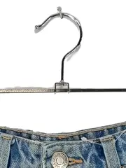 Vorschaubild 2 von Damen Jeans Shorts Gr. 36 Blau High Waist Denim Casual