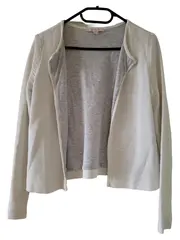 Vorschaubild 1 von Damen Strickjacke Gr. 32/XXS Beige Casual Baumwolle Polyester