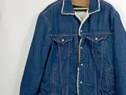 Vorschaubild 4 von Herren Jeansjacke Gr. 48;M Blau mit Teddyfutter Casual