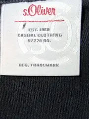 Vorschaubild 4 von Herren T-Shirt Schwarz Gr. M Casual Baumwolle Logo