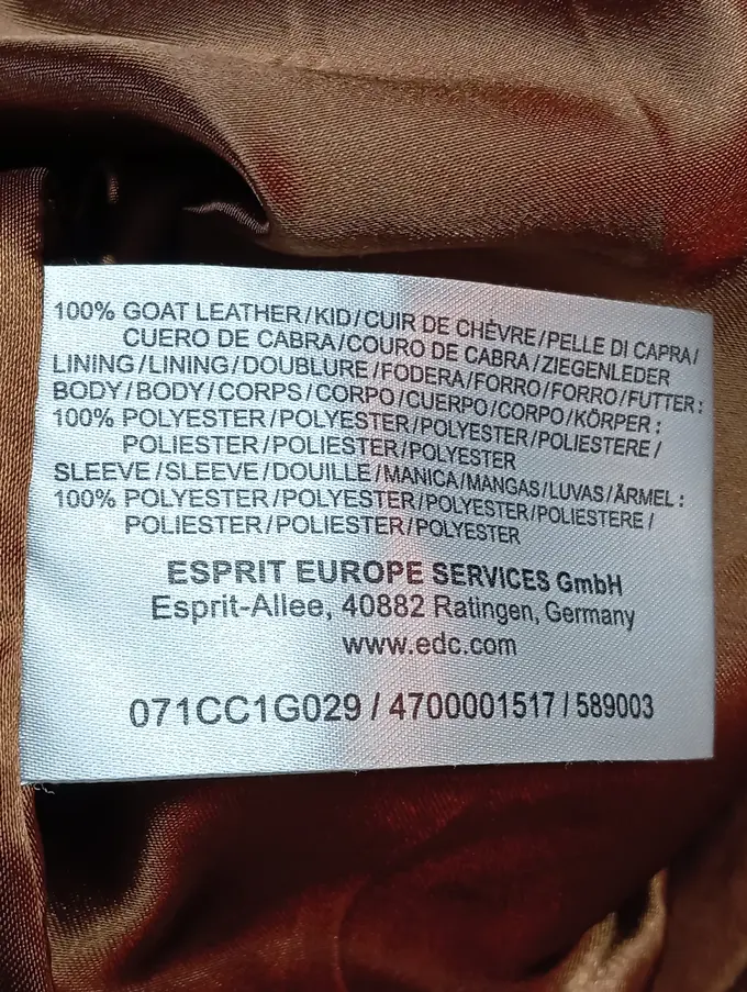 ESPRIT Lederjacke Bild 4