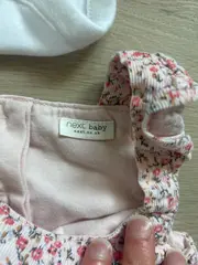 Vorschaubild 2 von Baby Mädchen Set Body Overall Gr. 62 (3M) Rosa Baumwolle