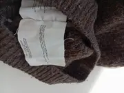 Vorschaubild 5 von Herren Pullover Gr. 48/M Braun Klassisch Baumwolle Wolle