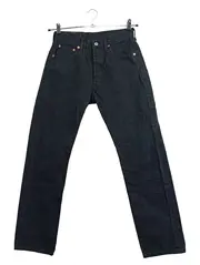 Vorschaubild 1 von Herren Jeans Straight Leg Hose W29 L30 Schwarz Casual