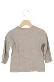 Vorschaubild 2 von Kinder Pullover Gr. 80 Grau Streetwear Schriftzug