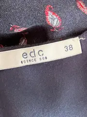 Vorschaubild 5 von EDC Damen Freizeitkleid Gr. 38 Mehrfarbig Viskose Casual Sommer