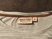 Vorschaubild 3 von Damen T-Shirt Gr. 36/S Grün Gestreift Casual