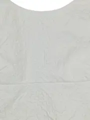 Vorschaubild 3 von Damen T-Shirt Oberteil Gr. S Weiß Modern Strukturmuster