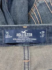 Vorschaubild 3 von Damen Jeans W28/L27 Blau Skinny Fit Ultra High-Rise Casual