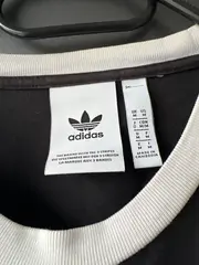 Vorschaubild 3 von Originals Herren T-Shirt Gr. M Schwarz 3-Streifen Trefoil Logo