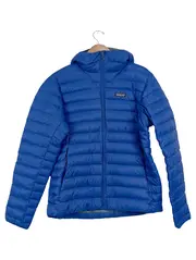 Vorschaubild 1 von Steppjacke Herren Outdoor Gr. 48/M Blau Kapuze