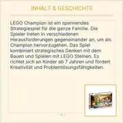 Vorschaubild 3 von Champion Brettspiel Familienspiel Kinder Gesellschaftsspiel Bauspiel