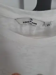 Vorschaubild 4 von Damen T-Shirt Gr. 34;XS Weiß Grafisch Pailletten