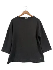 Vorschaubild 1 von Damen Langarmshirt Gr. 44 Schwarz Glitzer Streifen Elegant