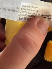 Vorschaubild 4 von Plüschtier Biene Kuscheltier gelb schwarz 26cm Stofftier Bienen