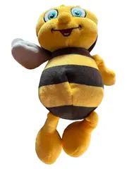 Vorschaubild 1 von Plüschtier Biene Kuscheltier gelb schwarz 26cm Stofftier Bienen