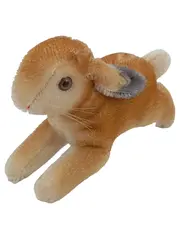 Vorschaubild 1 von Kuscheltier Hase Braun Nostalgisch Plüschtier Stofftier 9 cm