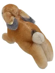 Vorschaubild 2 von Kuscheltier Hase Braun Nostalgisch Plüschtier Stofftier 9 cm