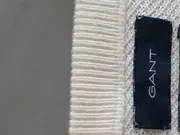 Vorschaubild 5 von Damen Pullover Blockstreifen Gelb Weiß Premium Cotton Gr. S