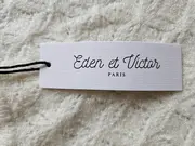 Vorschaubild 4 von Eden & Victor Pullover Mädchen Gr. 98 Weiß Lochmuster Rüschen