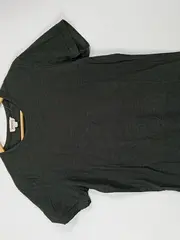 Vorschaubild 4 von Herren T-Shirt Gr. M Dunkelgrün Meliert Basic Baumwolle